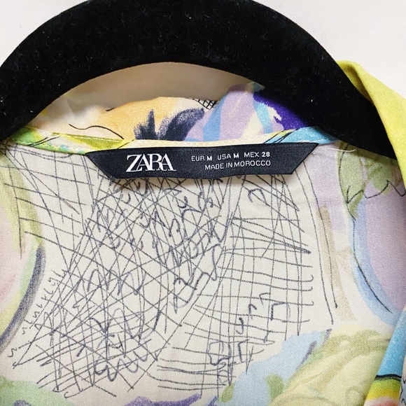 Funky ZARA Crop Button-Up - Picture 9 of 12